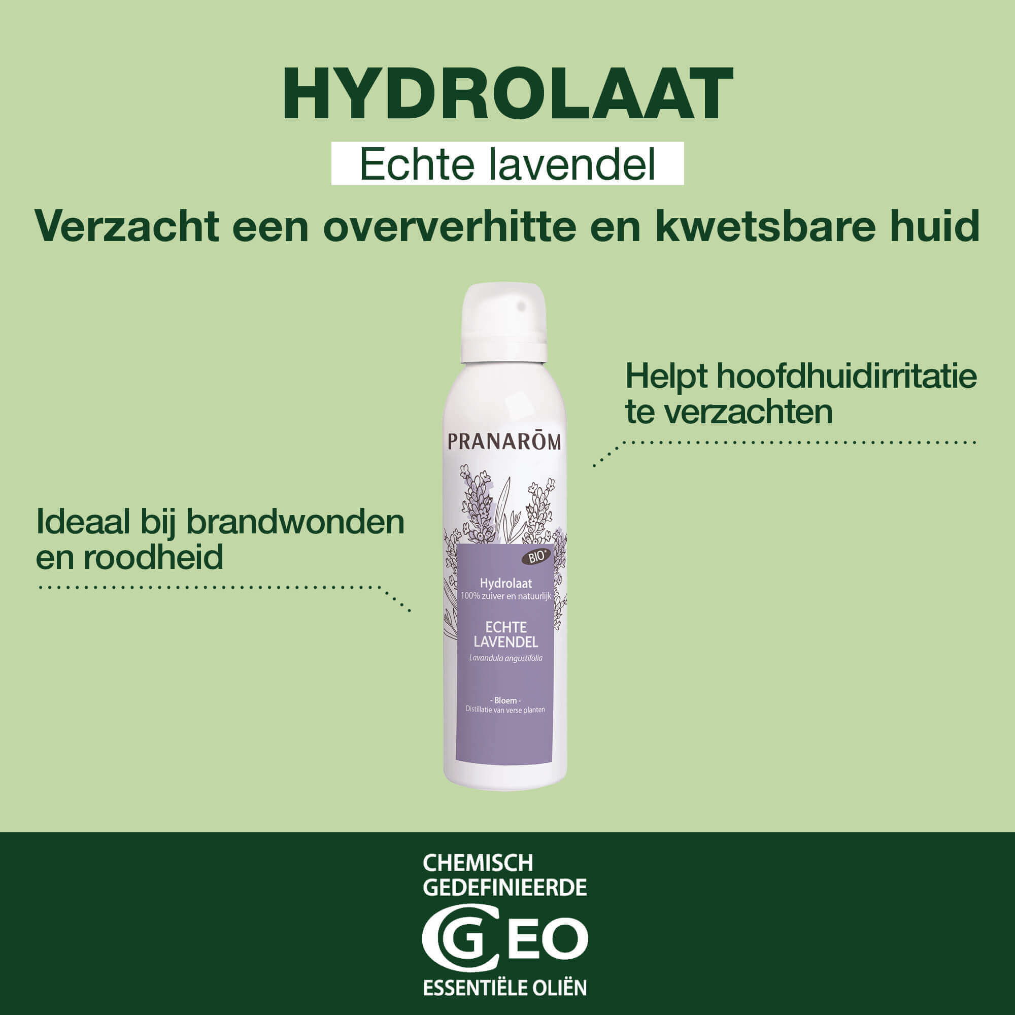 Hydrolaat Echte Lavendel - Bio - Bio