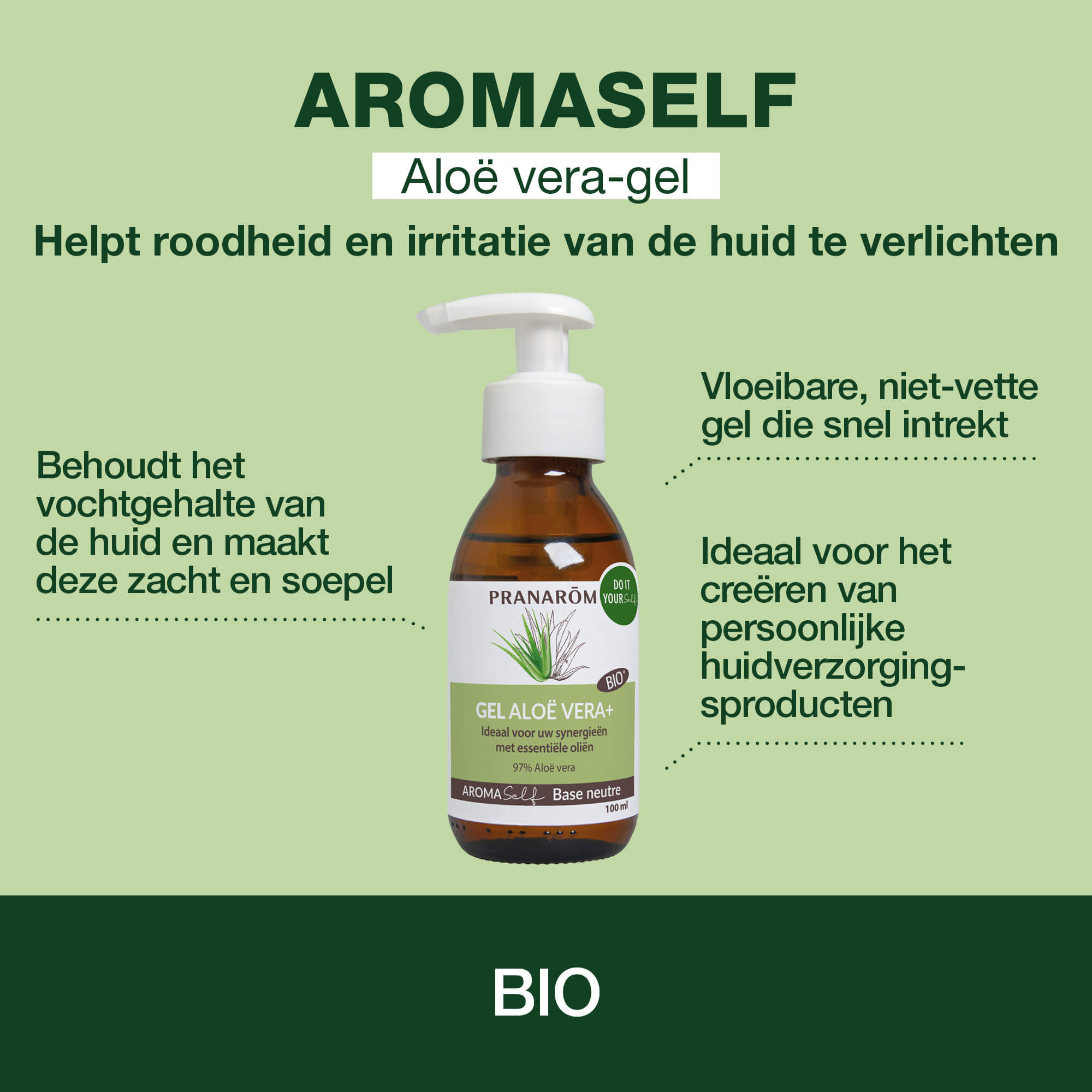 Aloë vera+ gel - Bio
