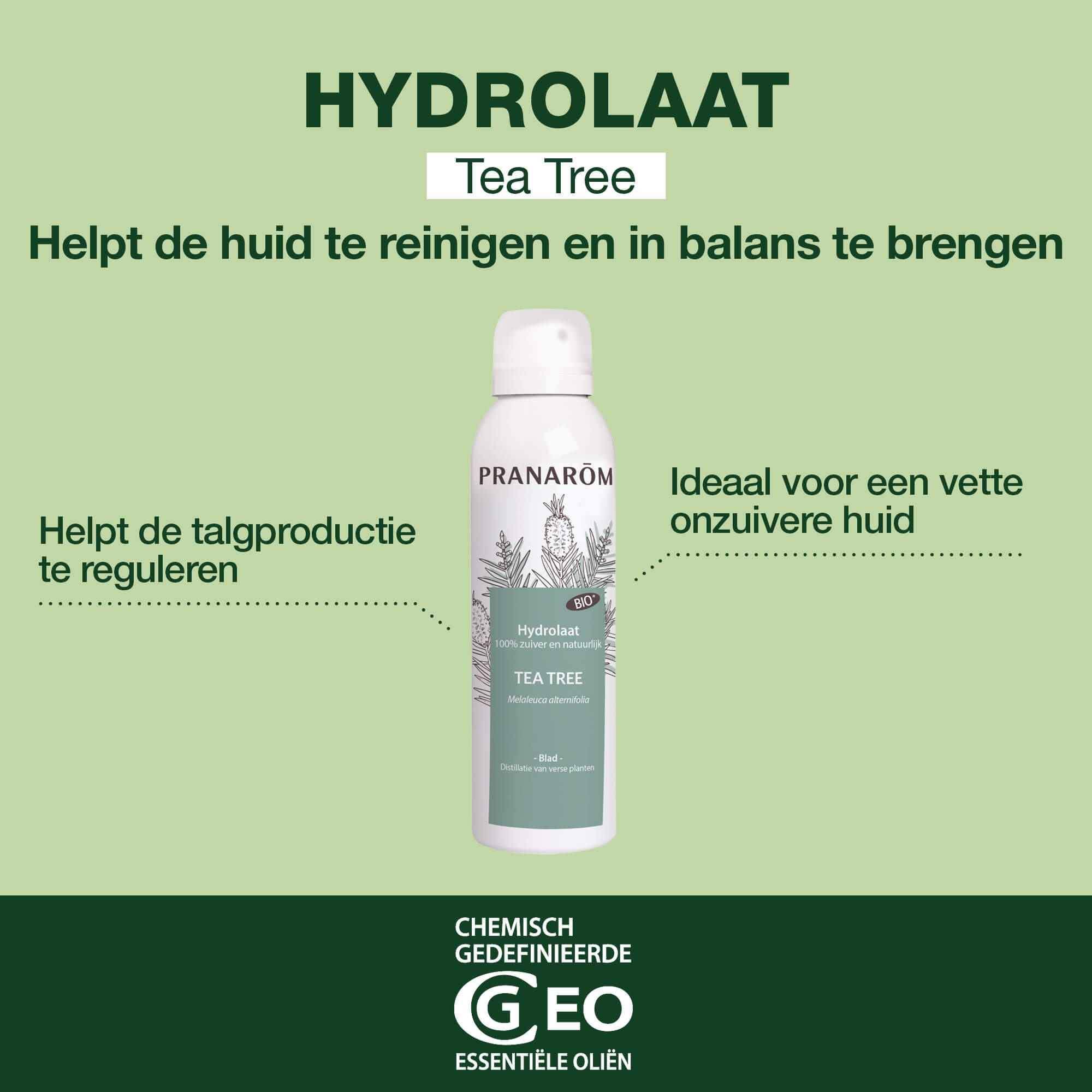 Tea Tree Hydrolaat - Tea Tree - Bio