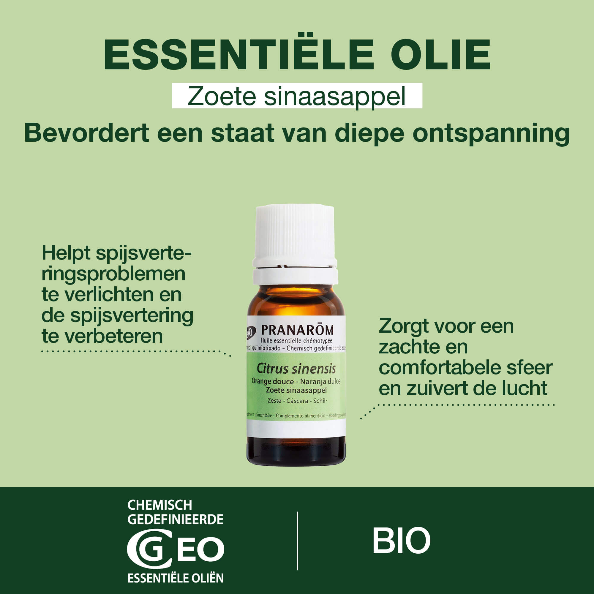 Zoete Sinaasappel Etherische Olie - Bio