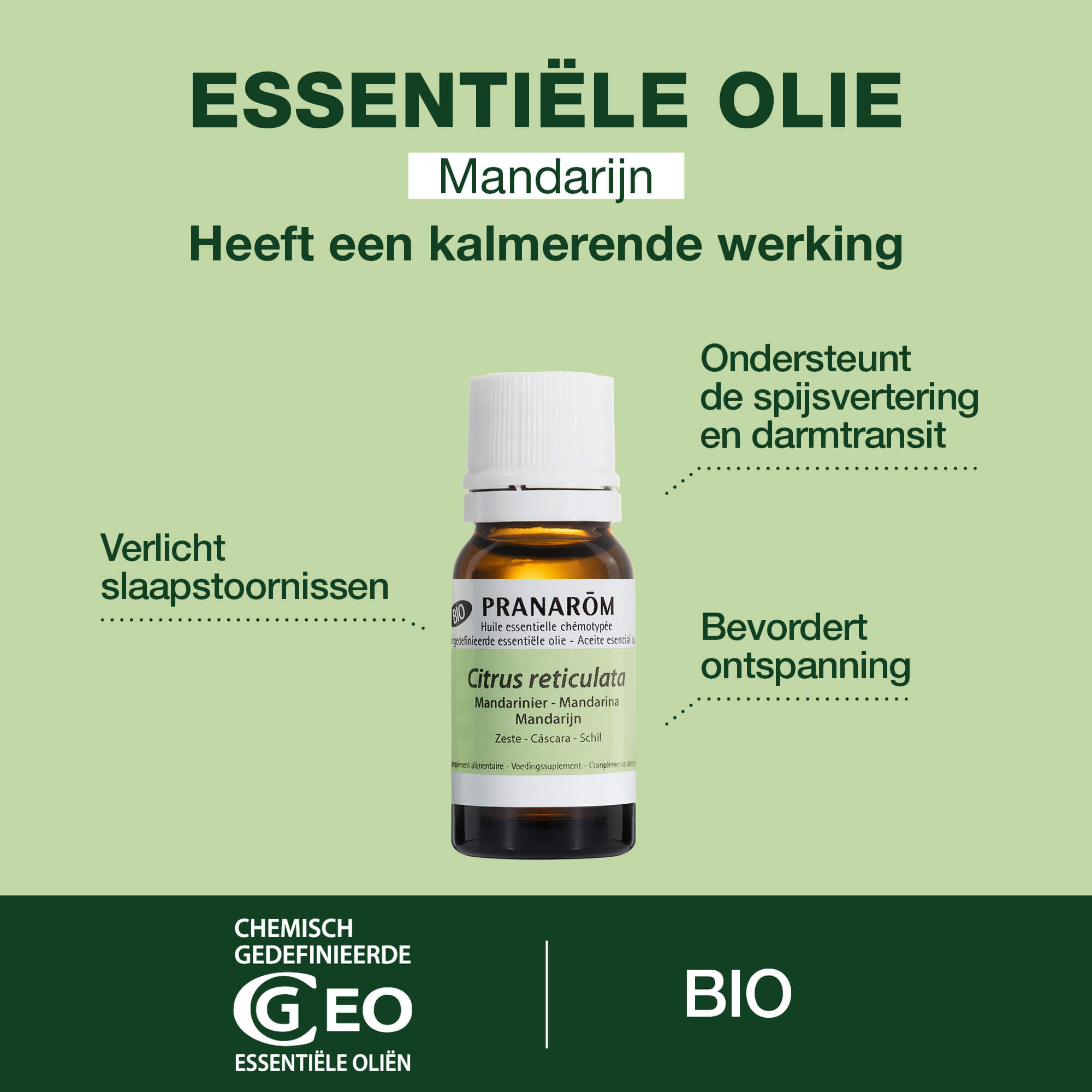 Mandarijn etherische olie - Bio
