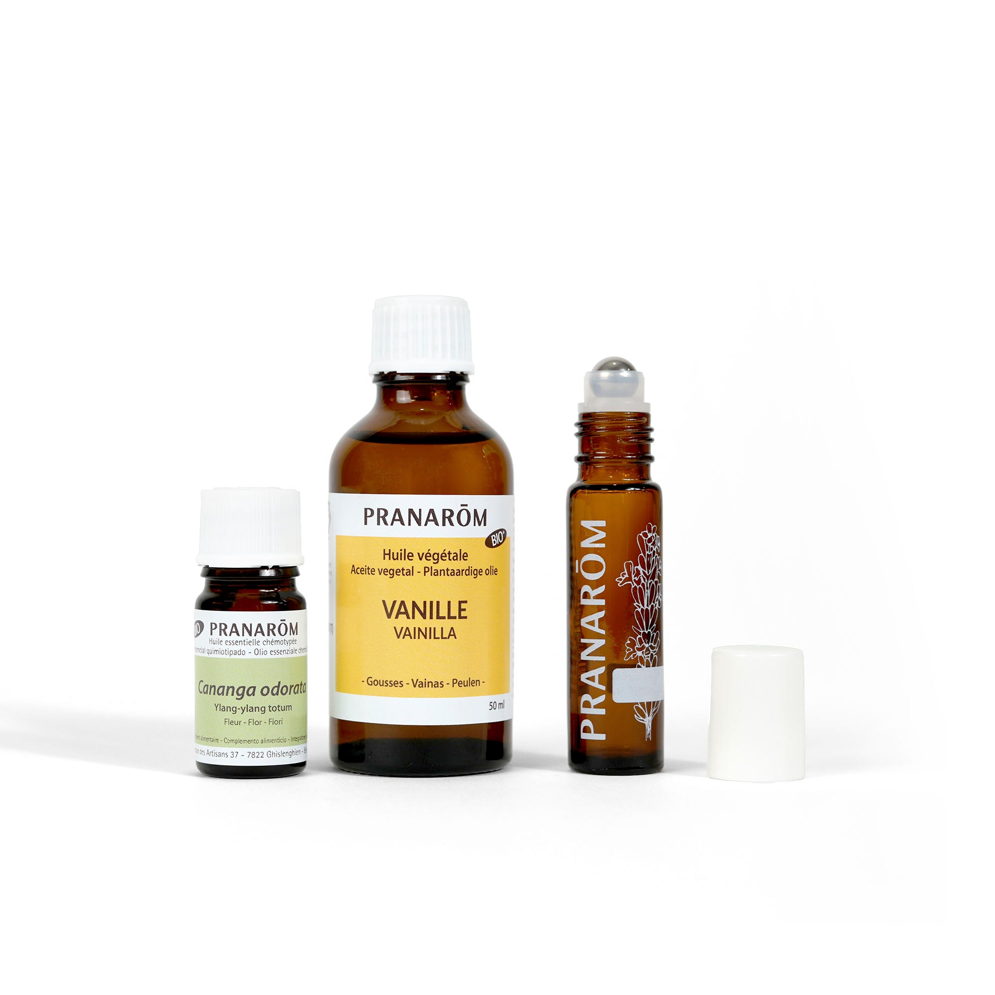 Parfum réconfortant Vanille et Ylang-Ylang - roller bille offert