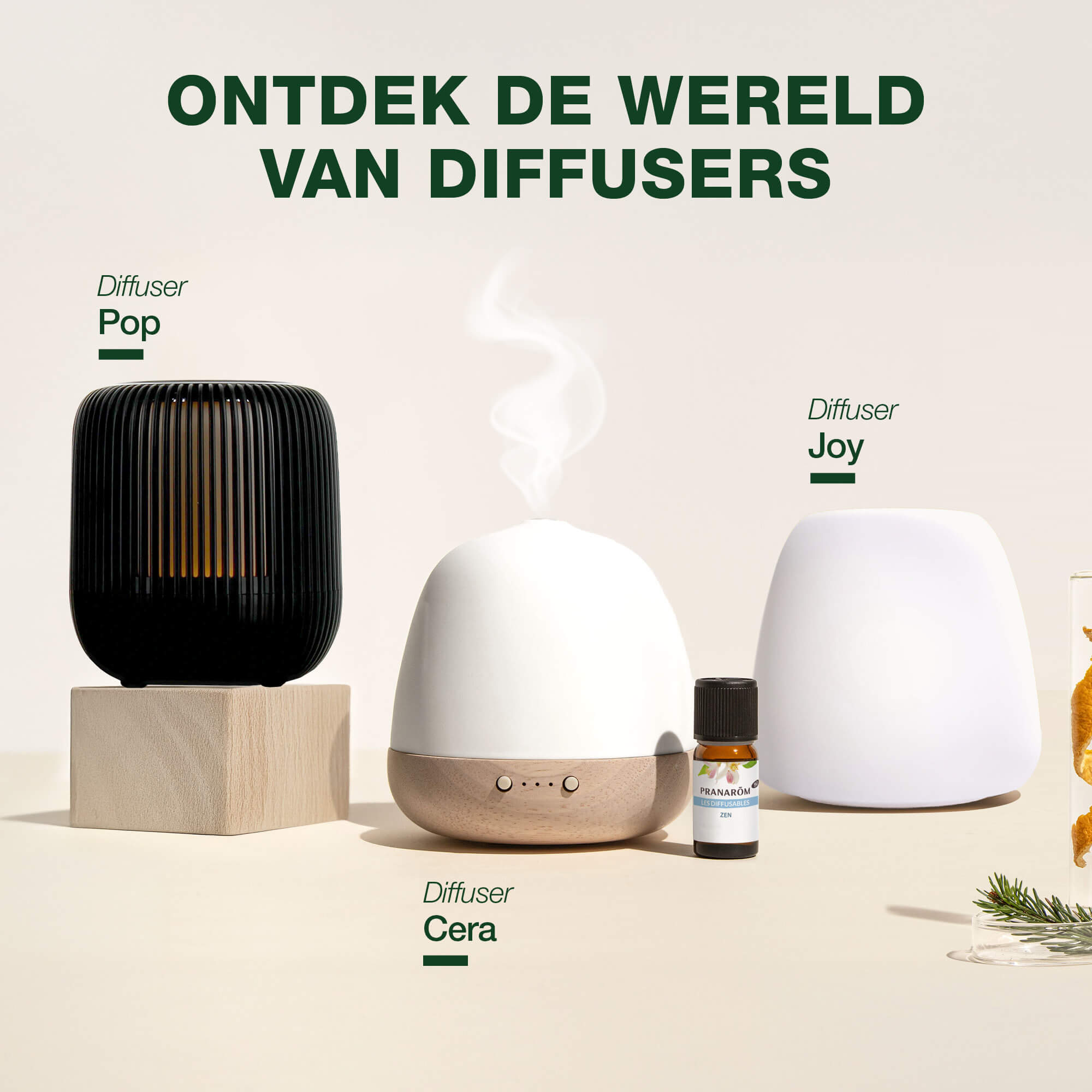 Cera etherische olie diffuser voor baby's