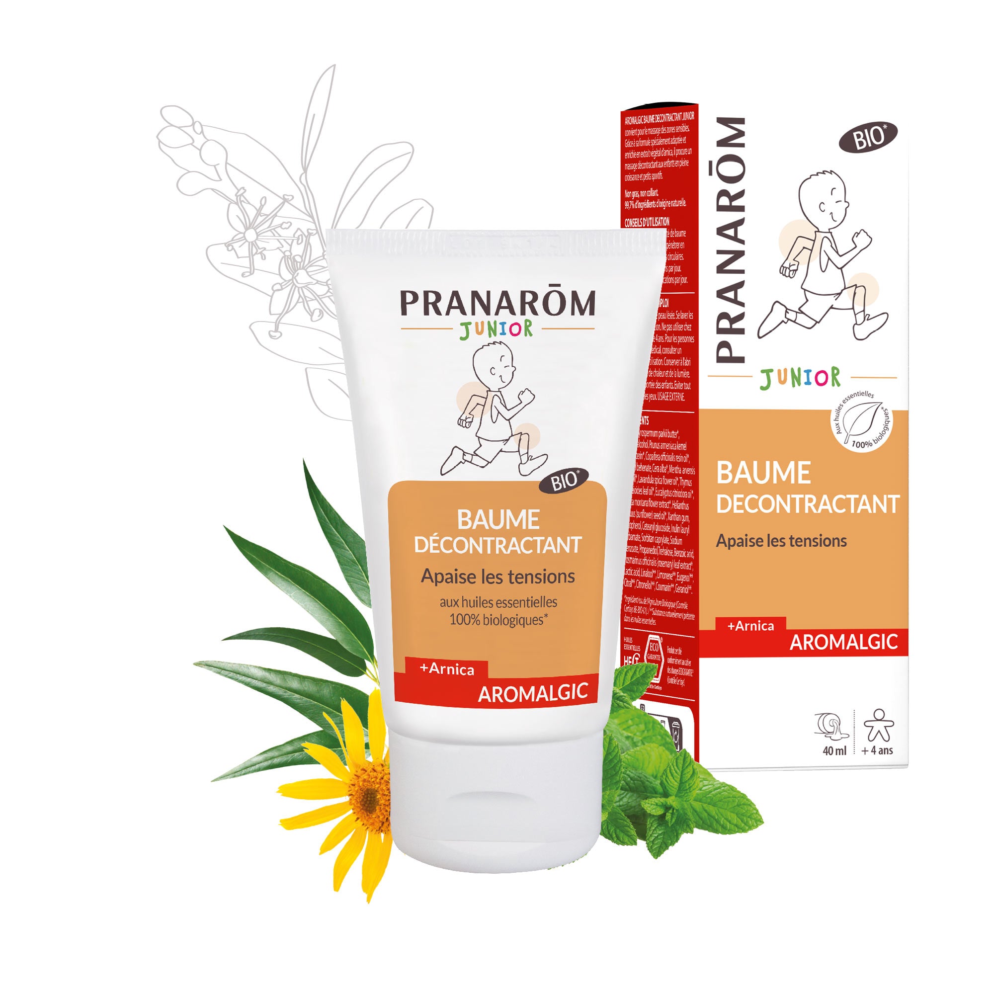 Spierontspannende balsem voor kinderen - Bio