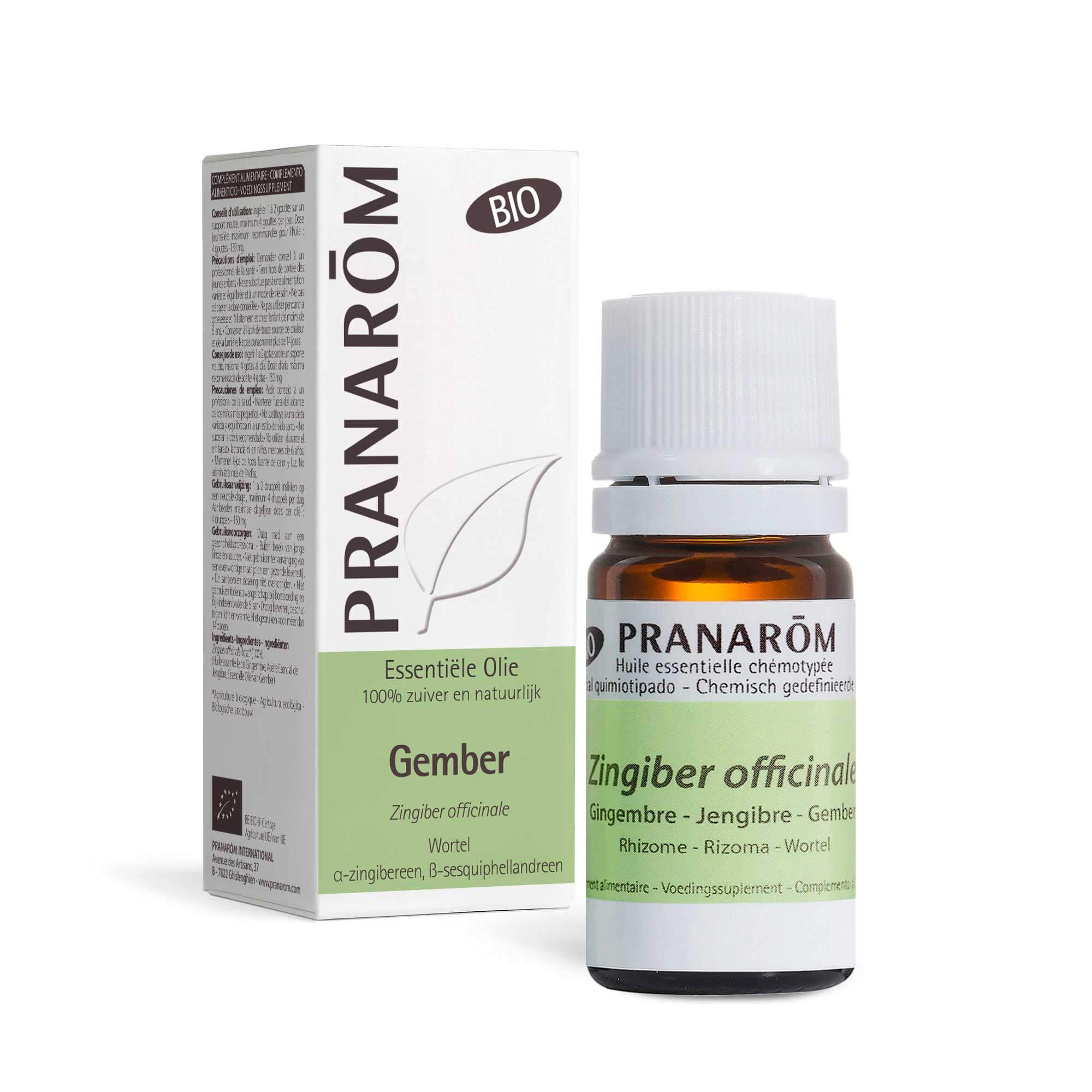 Gember etherische olie - Bio