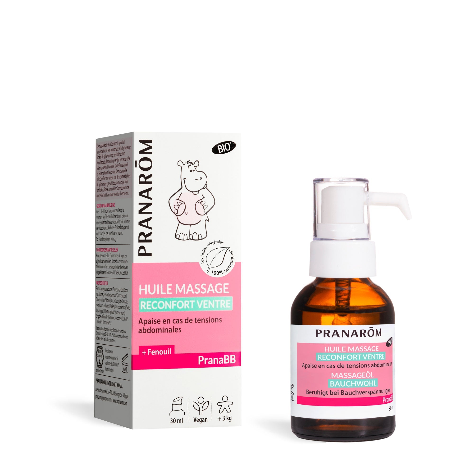 Massage olie - Buik comfort - Bio