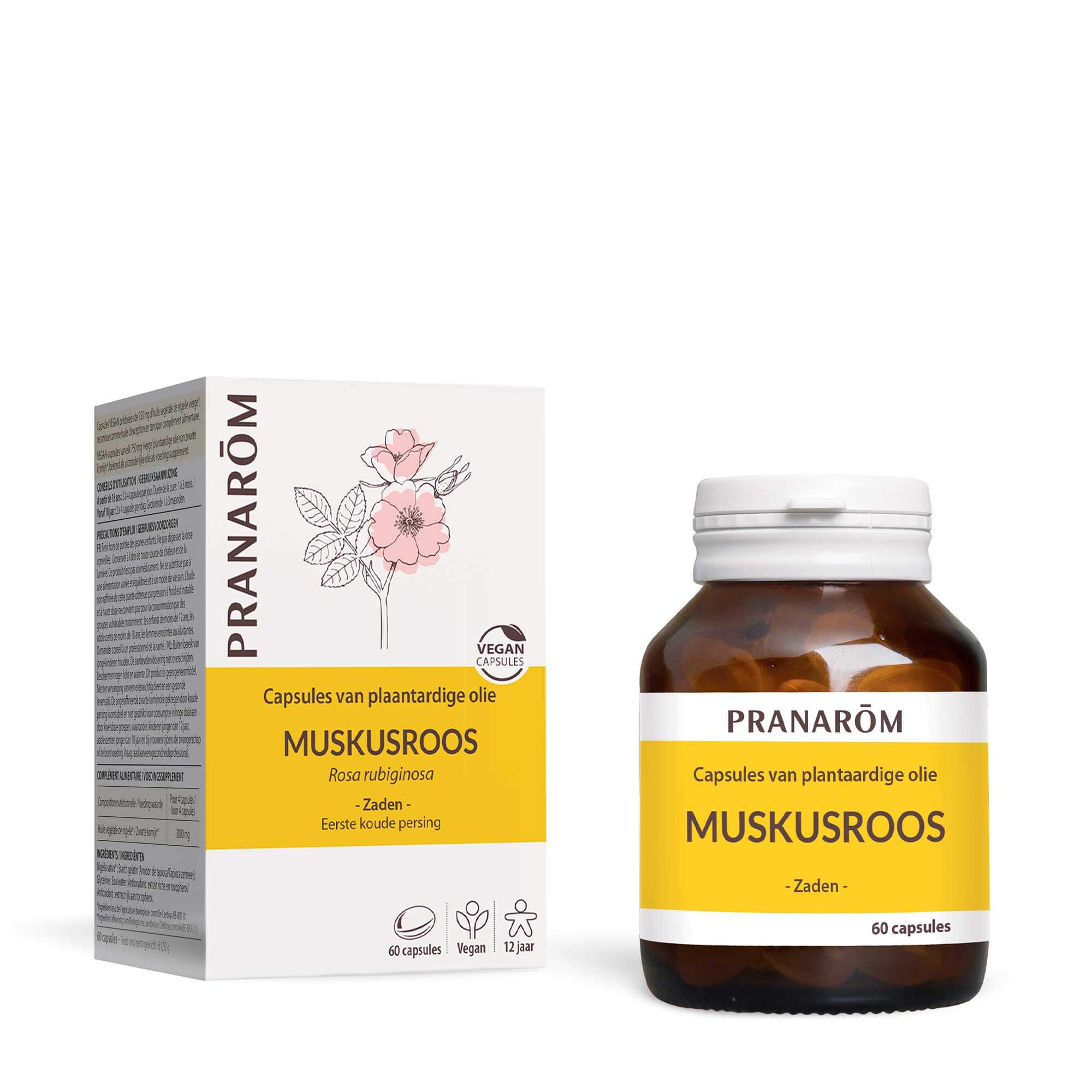 Rozenbottel Plantaardige Olie Capsules