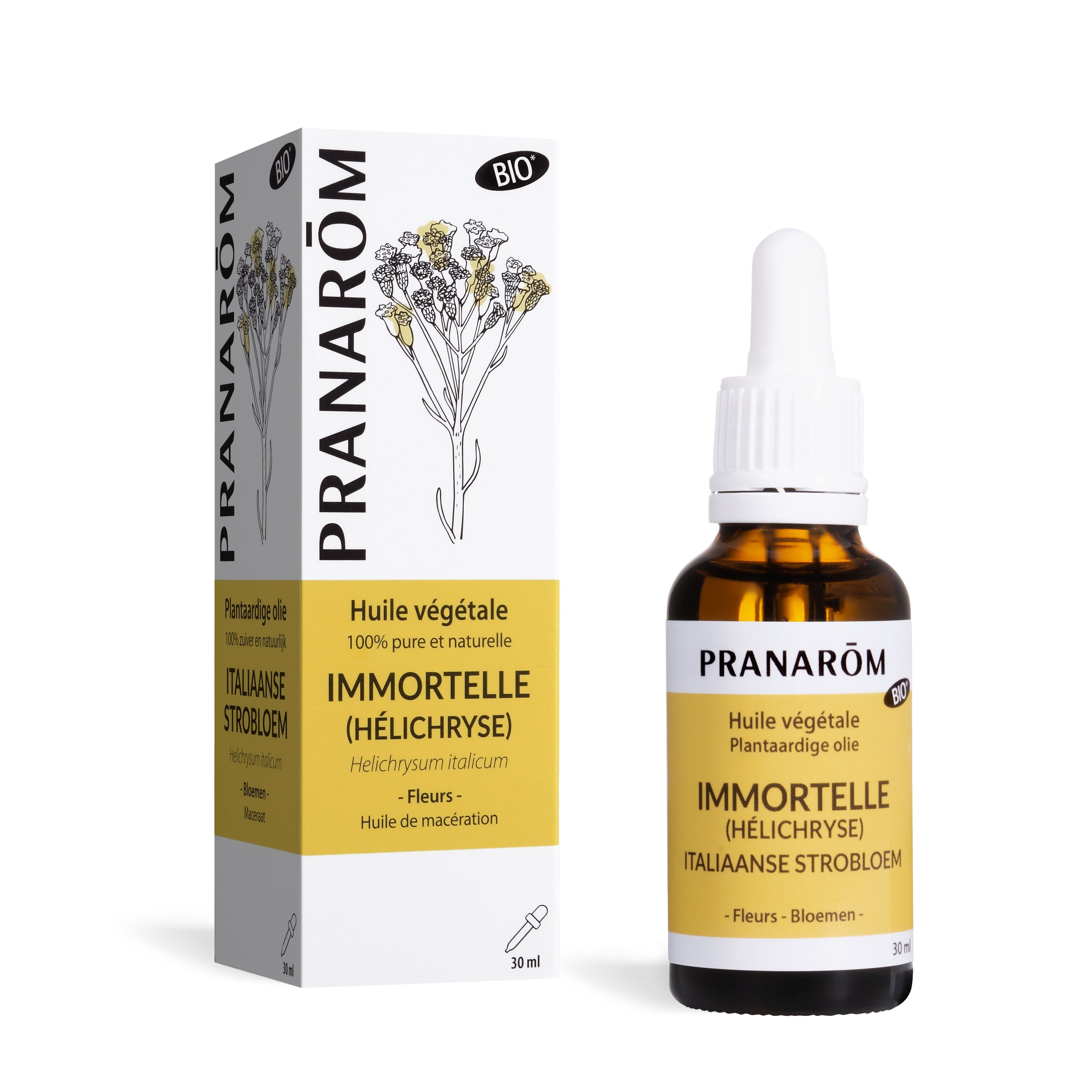 Plantaardige olie van immortelle - Bio