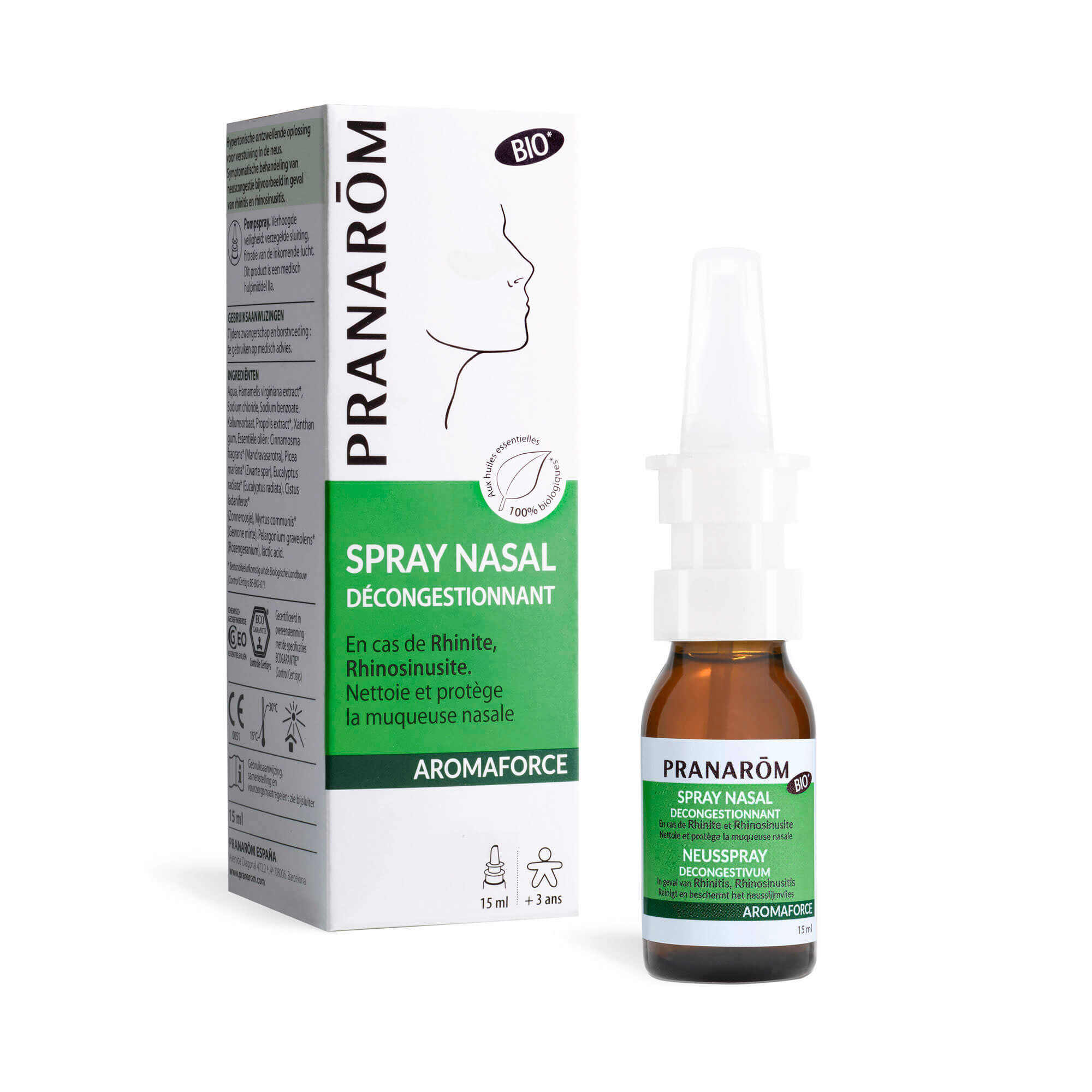 Neusspray - Decongestivum - DM - Bio
