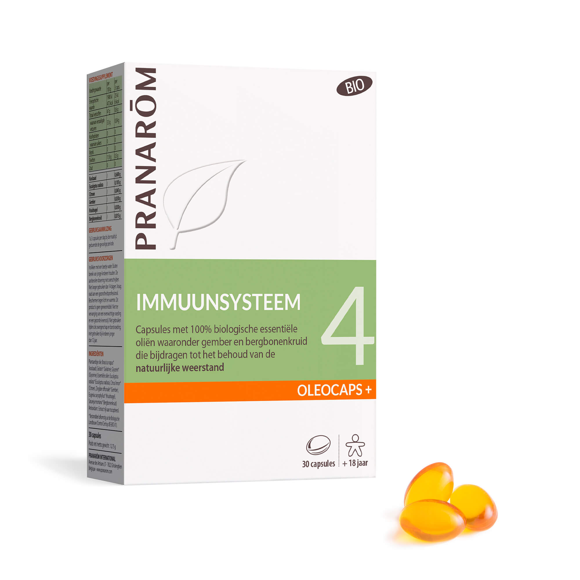 Oleocaps 4 - Capsules voor het immuunsysteem - Bio