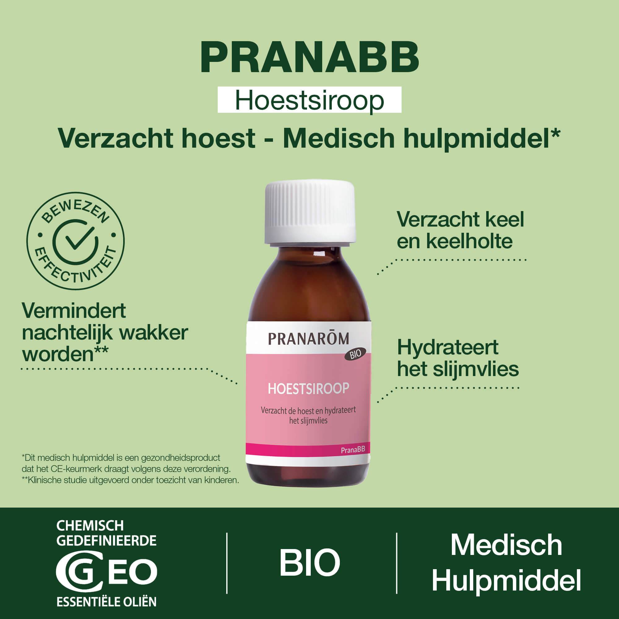 Baby hoestsiroop - Bio