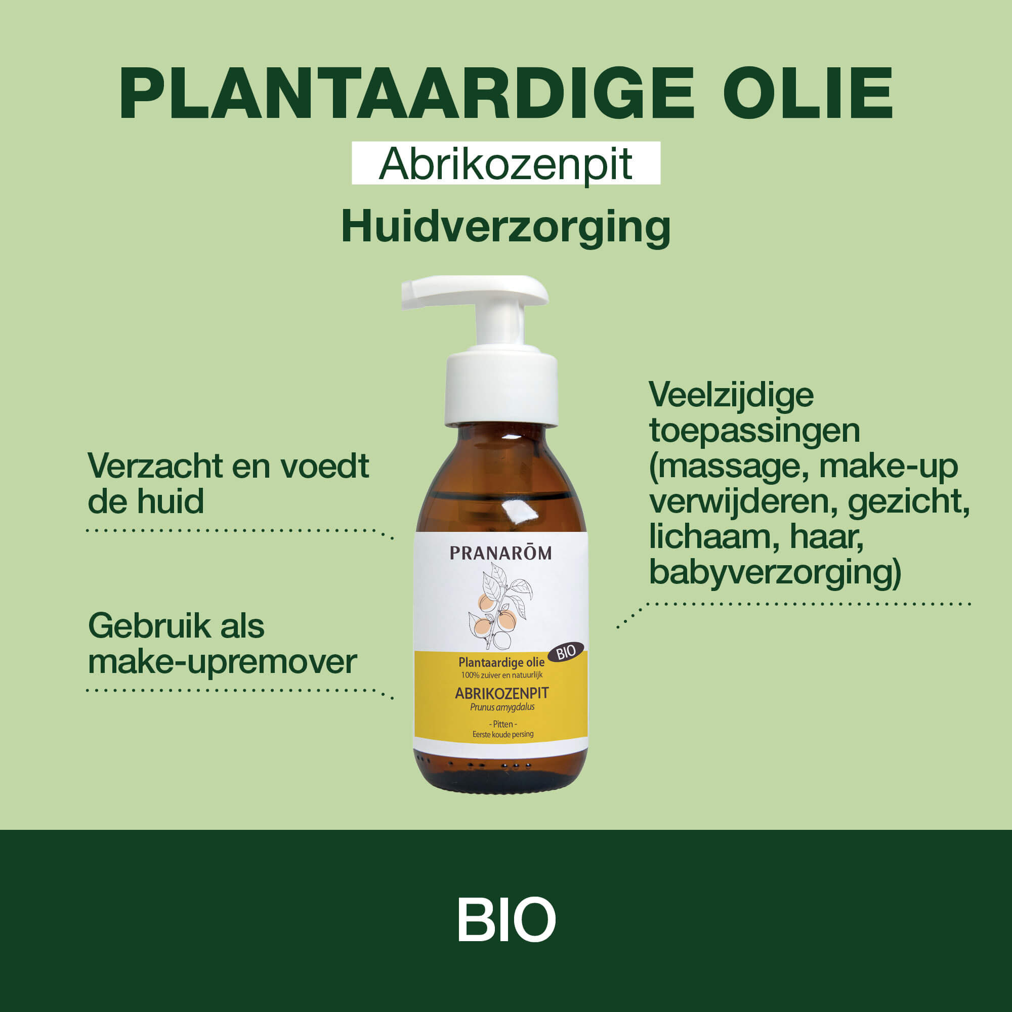 Vierge Abrikozenpit Plantaardige Olie - Bio