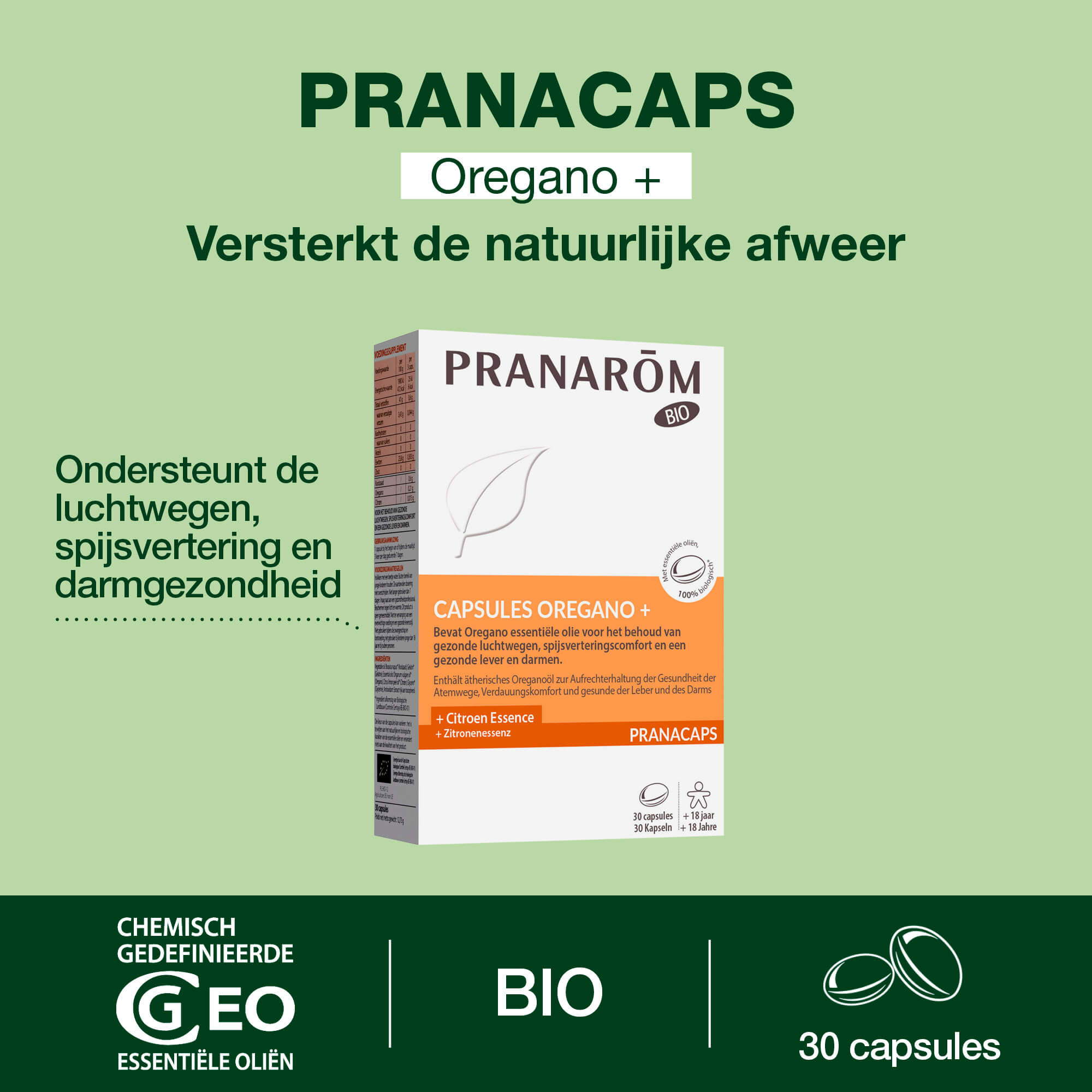 Capsules Oregano+ - Bio