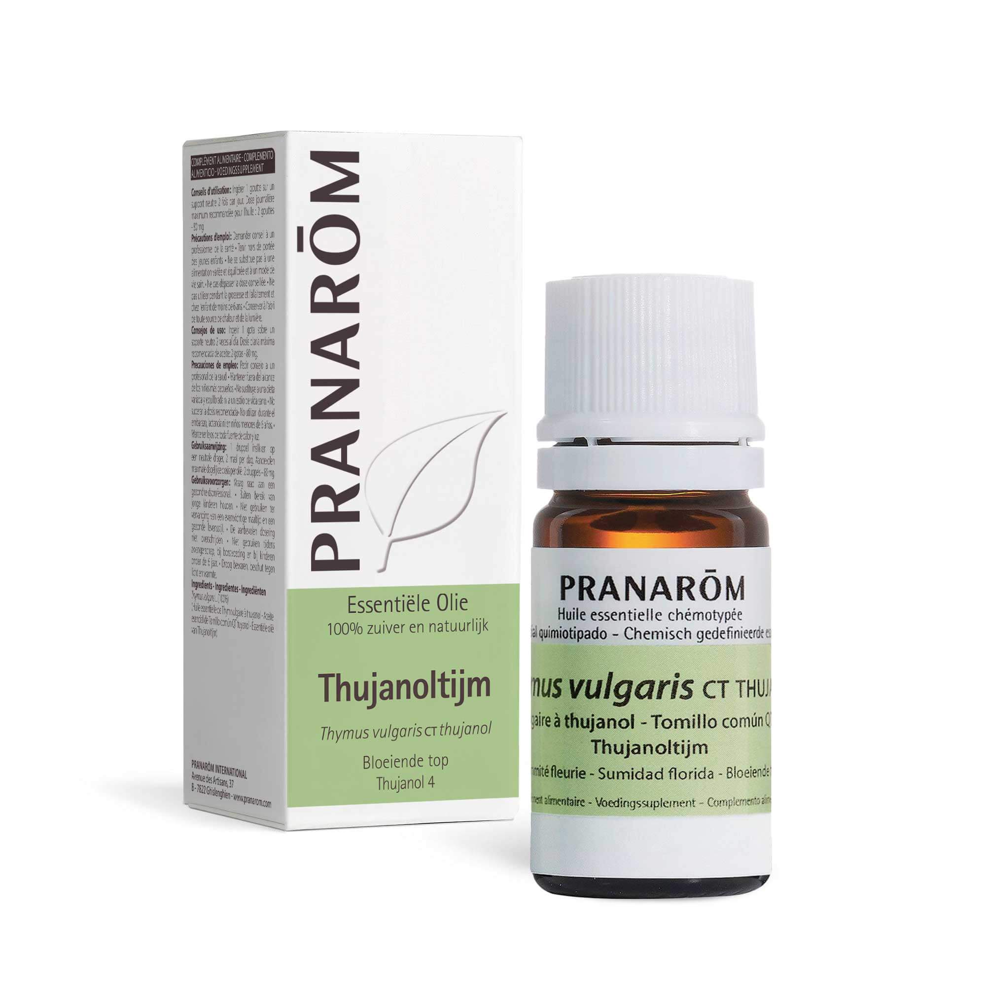 Gewone tijm etherische olie met Thujanol