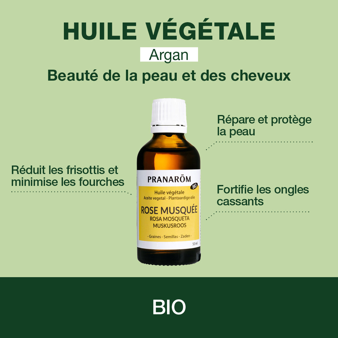 Huile Végétale d'Argan - Bio