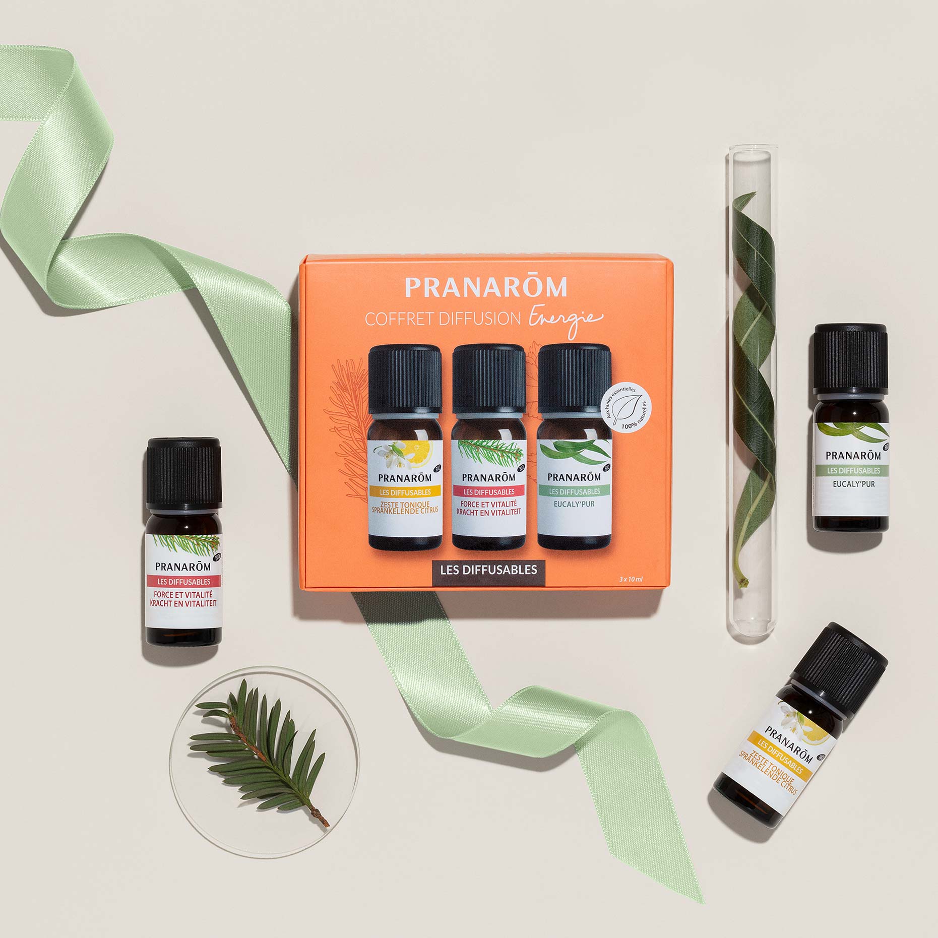 Coffret HUILES ESSENTIELLES À DIFFUSER - Les Sens de Theus