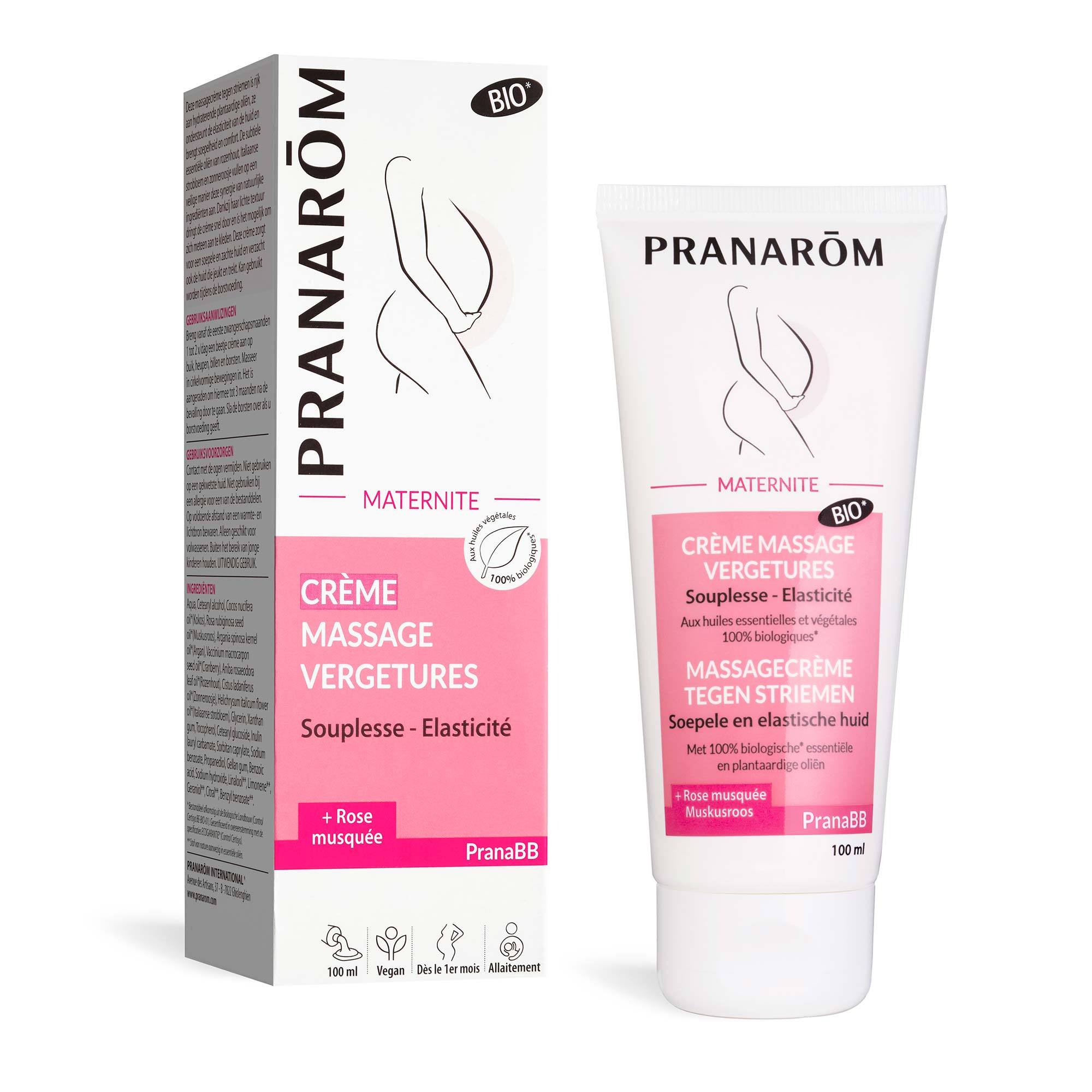 Crème - massage vergetures - Bio