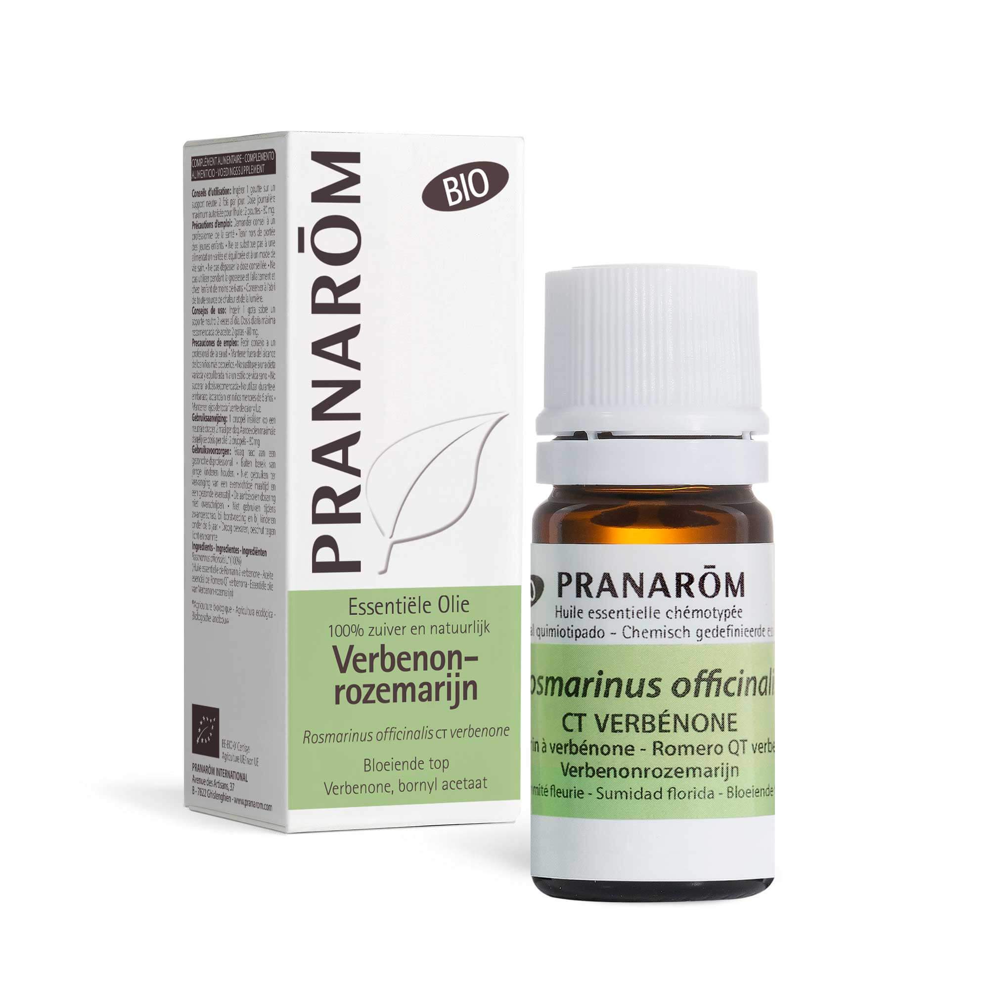 Rozemarijn etherische olie met verbenone - Bio