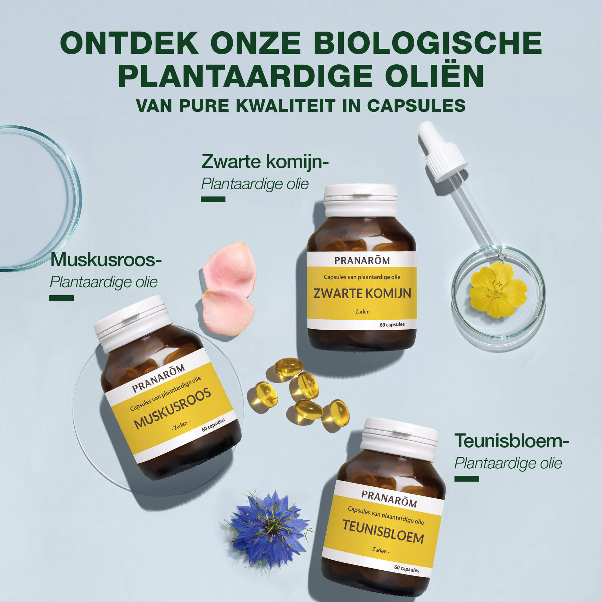Zwarte Komijn Plantaardige Olie Capsules