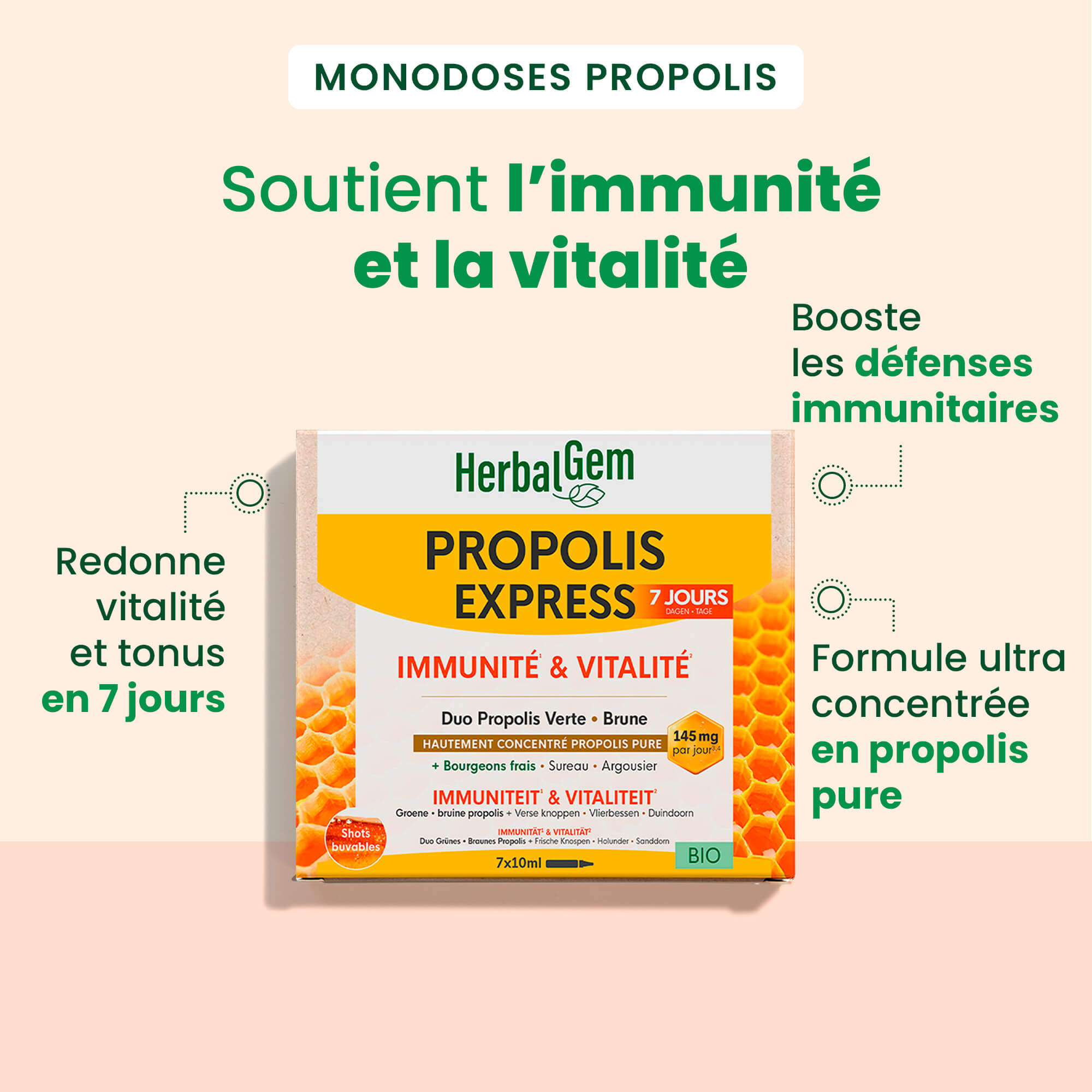 Propolis Express – solution liquide - Bio