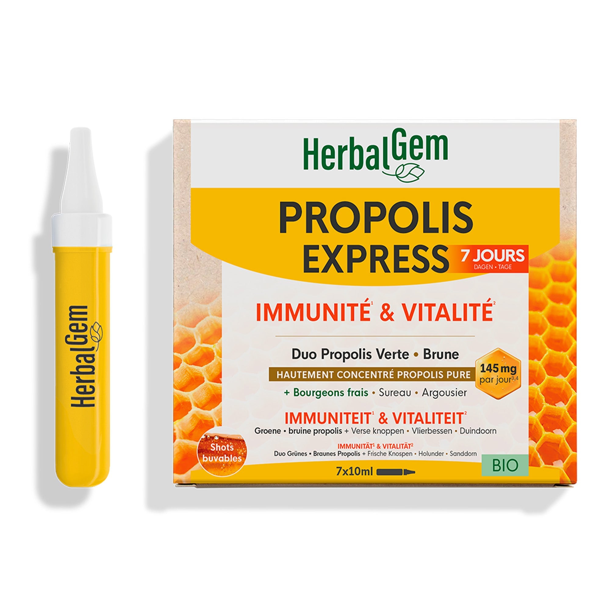 Propolis Express shots buvables Immunité et Vitalité - Bio