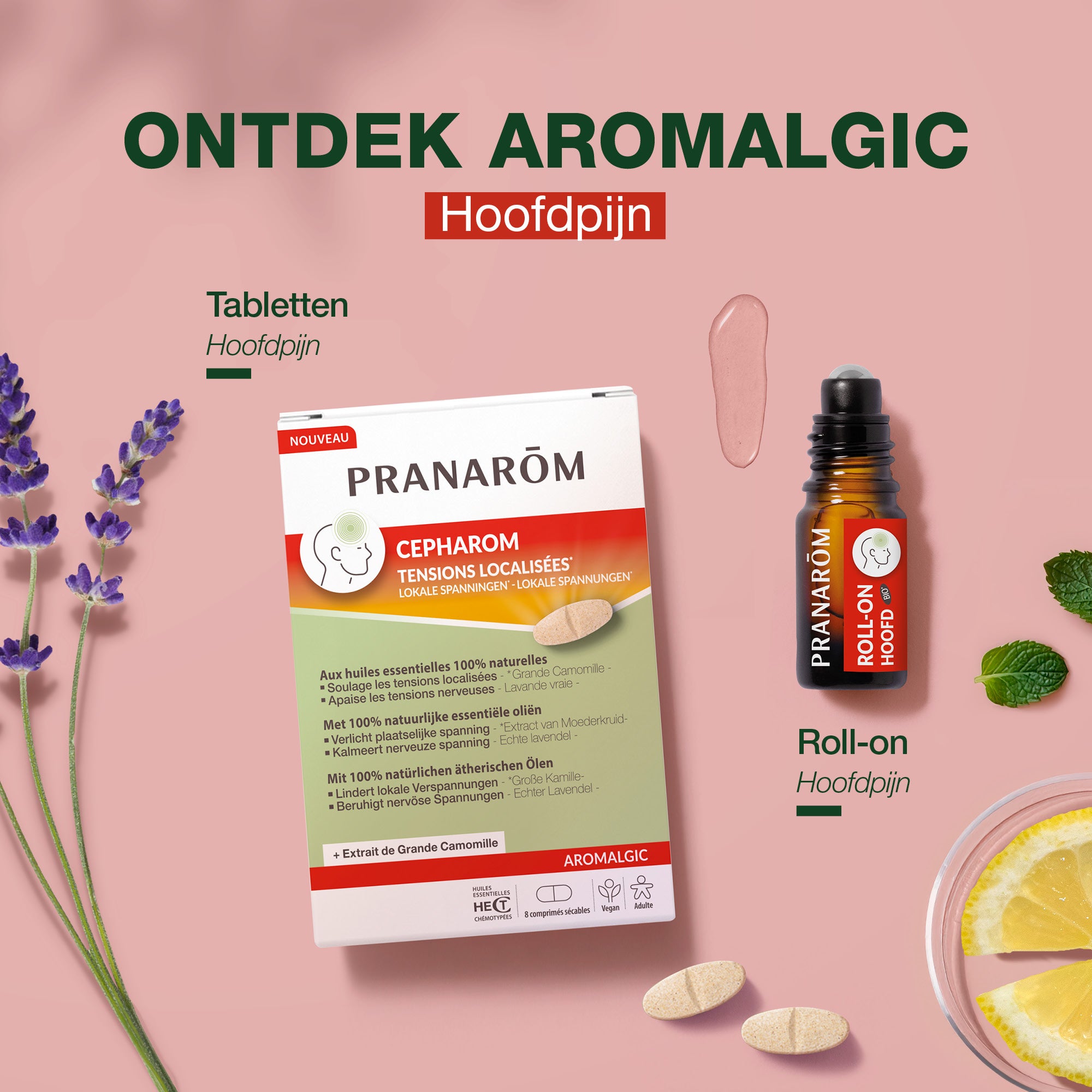 Hoofdpijn roll-on - Bio